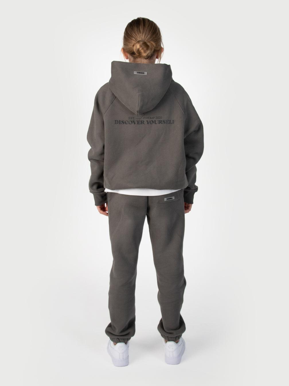 Donza Hoodie-Trainingsanzug – Kinder Grau