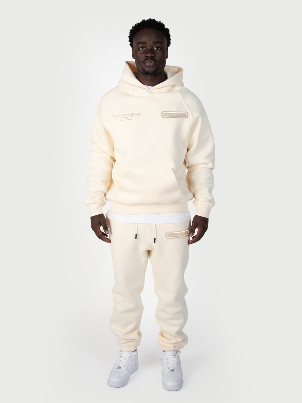 Donza Hoodie Tracksuit - Beige